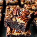 The Best Salted Pecan Pie Brownies
