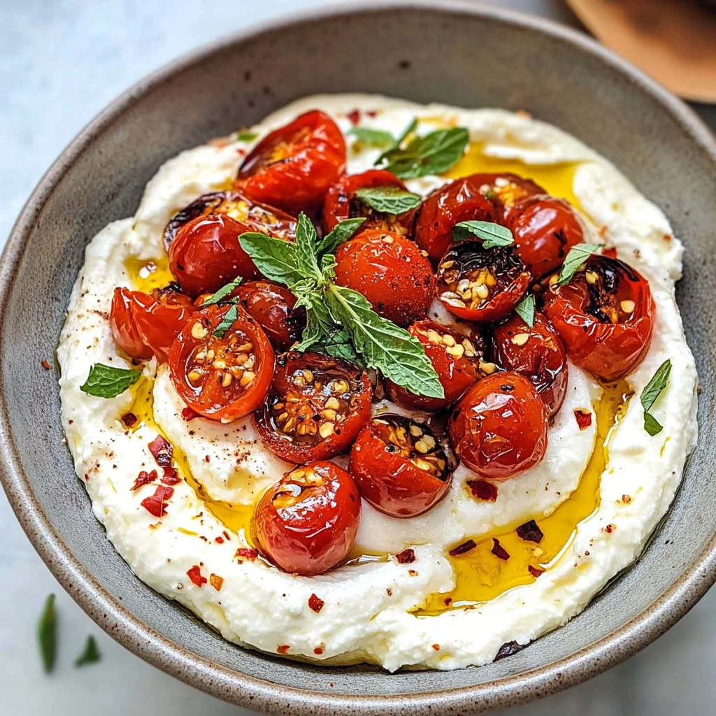 Whipped Feta Dip With Roasted Tomatoes