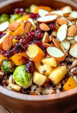 Wild Rice Harvest Bowls with Fig Balsamic Vinaigrette