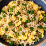 10 min. Easy Egg Fried Rice (only 6 ingredients!)