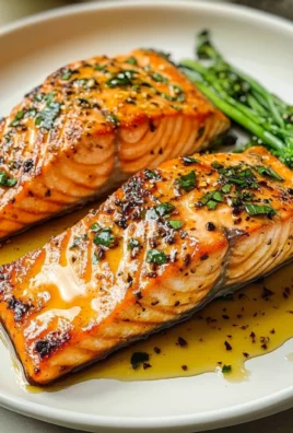 Air Fryer Honey Mustard Salmon