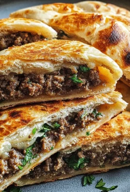 Arayes (Middle Eastern Stuffed Pita)