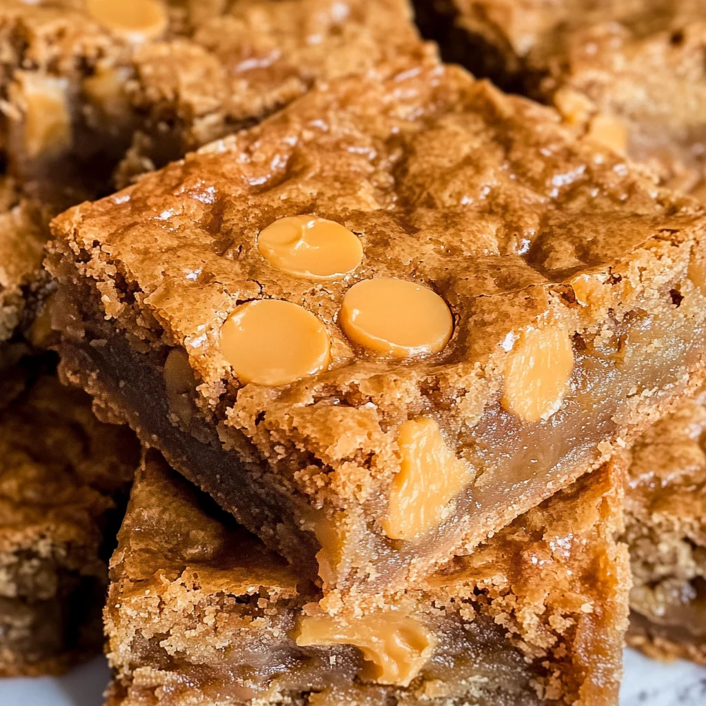 Awesome Butterscotch Blondies