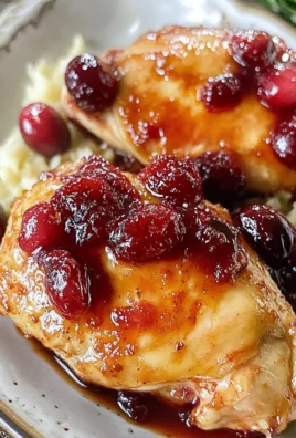 Baked Cranberry Chicken