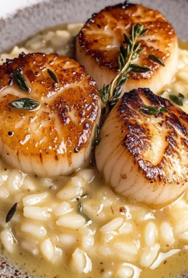 Brown Butter Scallops with Parmesan Risotto: A Luxurious Culinary Delight