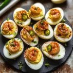 Cajun Shrimp Deviled Eggs