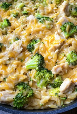 Cheesy Chicken Broccoli Orzo