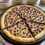 Chocolate Chip Dessert Pizza
