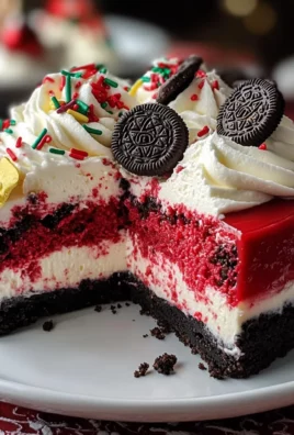 Christmas Red Velvet Cheesecake