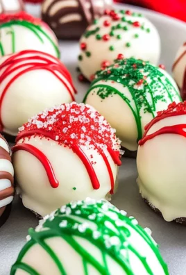 Christmas Tree Cake Truffles with Little Debbies cakes