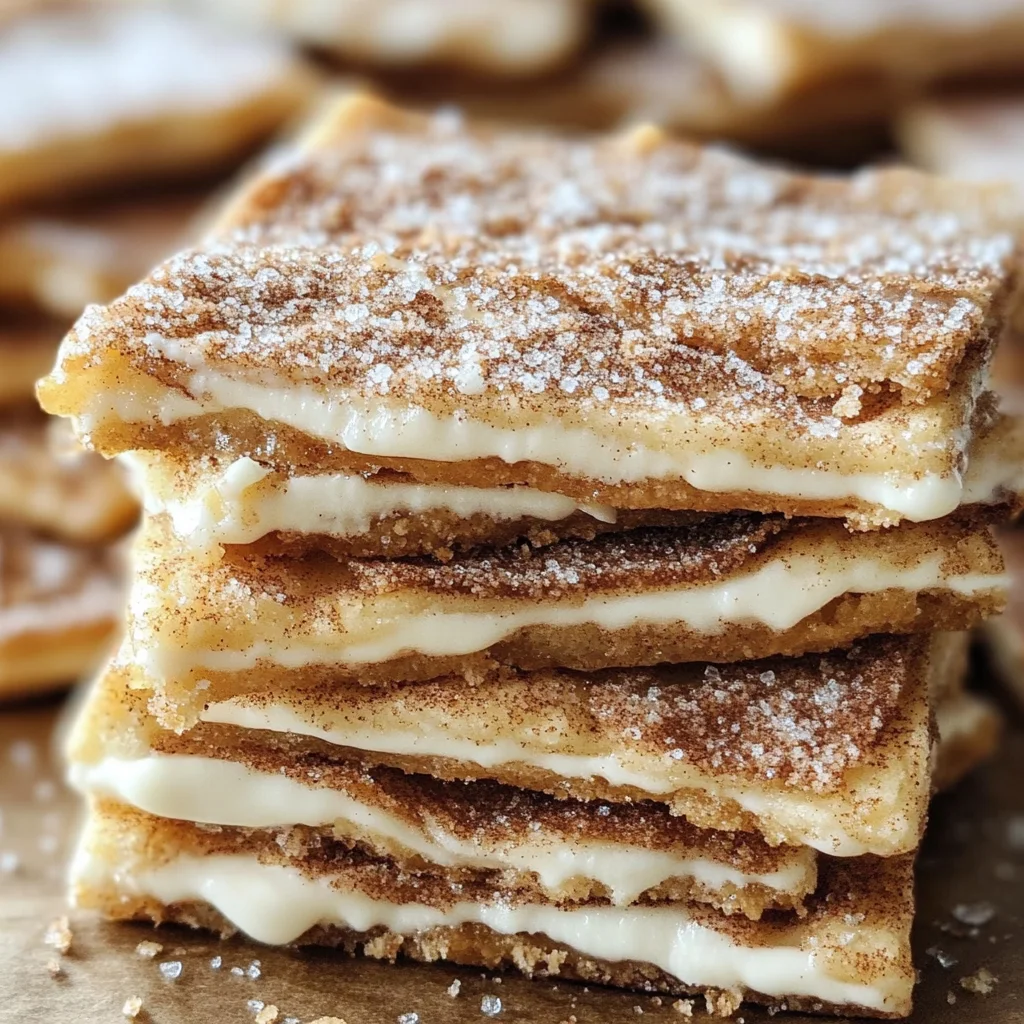 Churro Saltine Toffee
