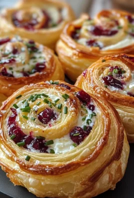Cranberry Cream Cheese Pinwheels: A Festive Delight!