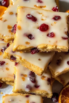 Cranberry Orange Shortbread Cookies Recipe