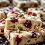 Cranberry Pistachio Shortbread Cookies: The Holiday Cookie That Actually Looks Fancy
