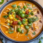 Creamy Chicken Enchilada Soup