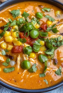 Creamy Chicken Enchilada Soup