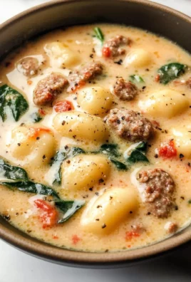 Creamy Italian Sausage Gnocchi Soup