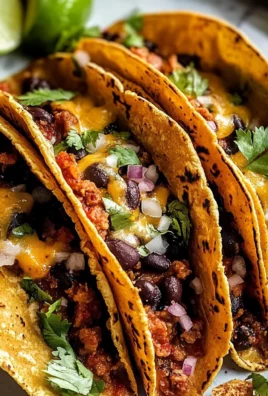 Crispy Sheet Pan Black Bean Tacos (Vegetarian)