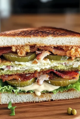 Crunchy Fried Green Tomato BLT Sandwich - Alrightwithme