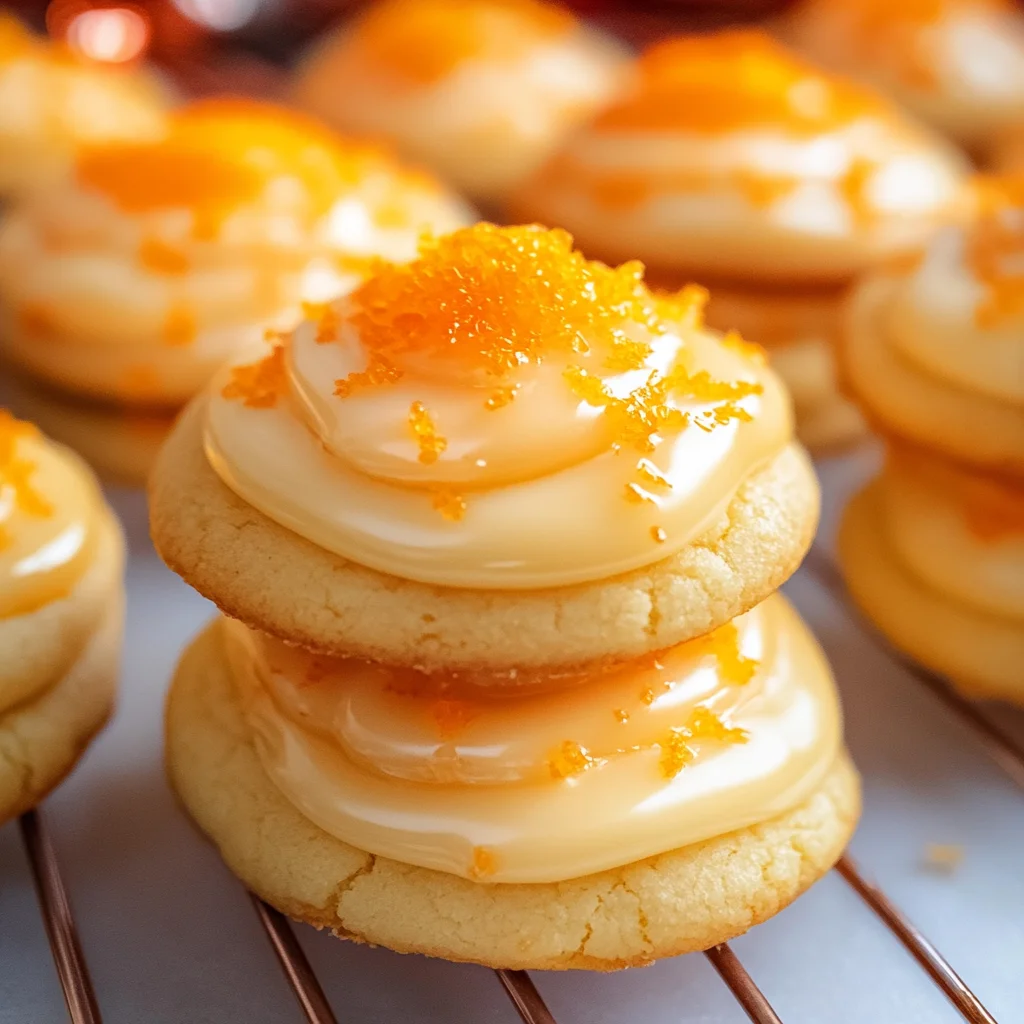 Easy Christmas Cookies with Orange Juice