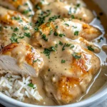 Easy Crockpot Chicken and Gravy