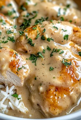 Easy Crockpot Chicken and Gravy