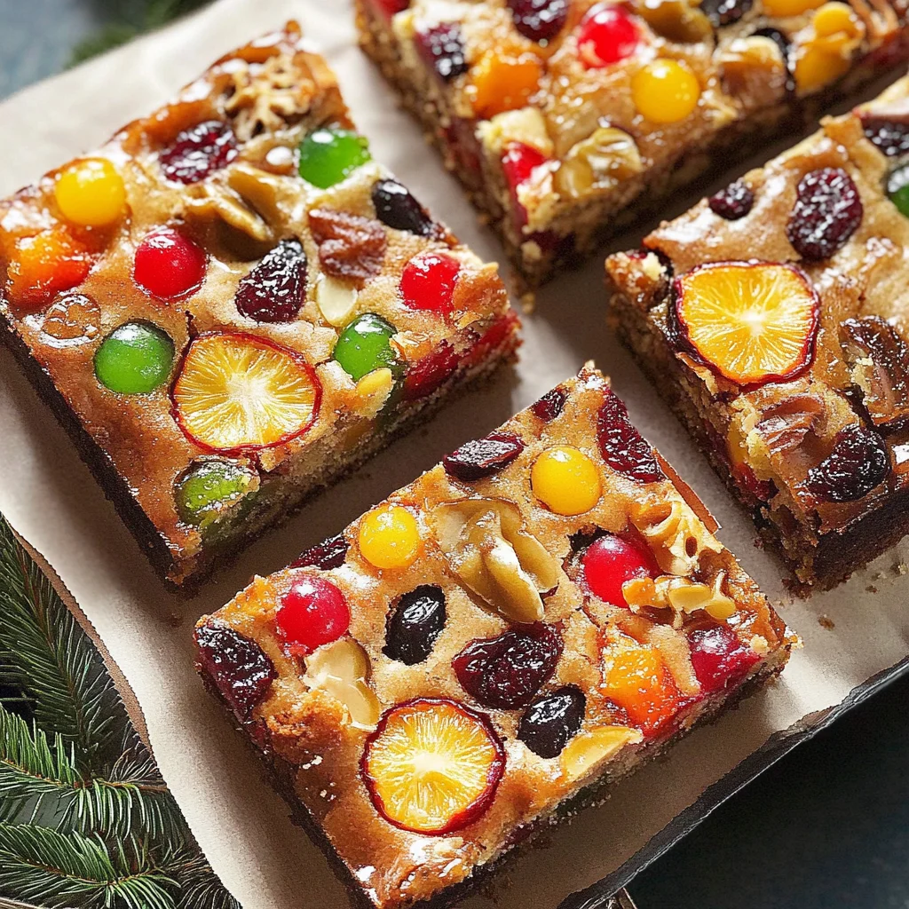 Festive Christmas Fruitcake Traybake: A Holiday Delight