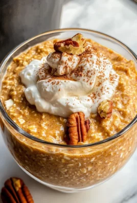 High Protein Pumpkin Overnight Oats