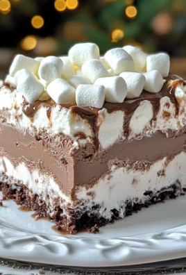 Hot Chocolate Lasagna