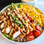 Irresistible High Protein BBQ Ranch Chicken Bowl Recipe