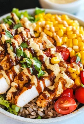 Irresistible High Protein BBQ Ranch Chicken Bowl Recipe