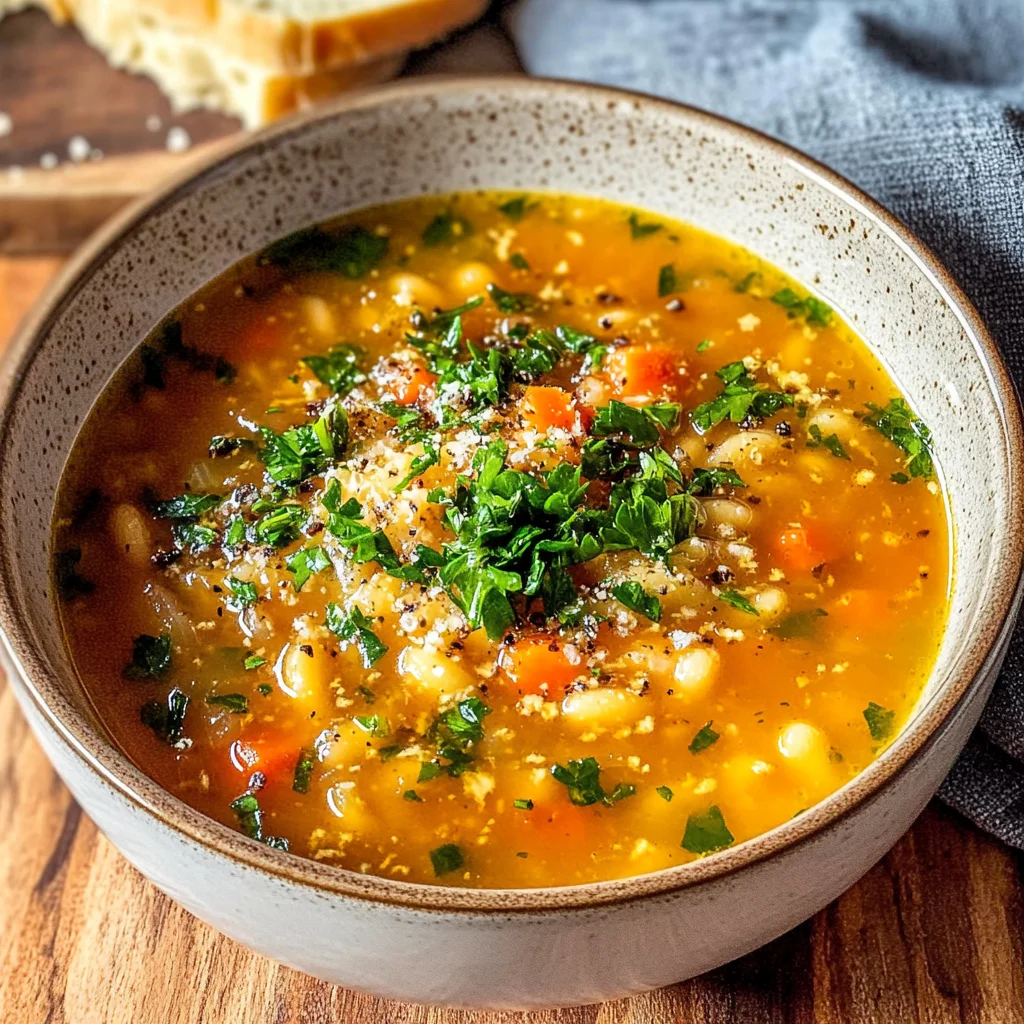 Italian Pastina Soup