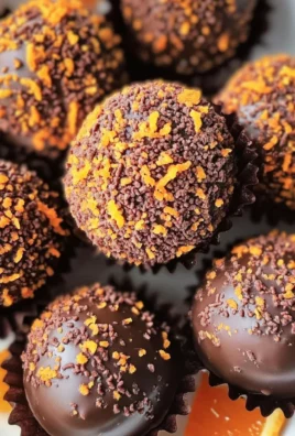 Juicy Orange Chocolate Christmas Truffles