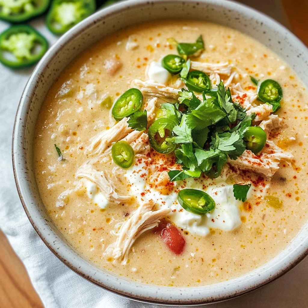 Keto White Chicken Chili