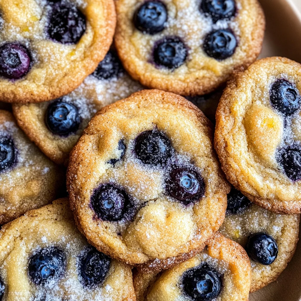 Lemon Blueberry Cookies Recipe