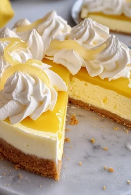 Lemon Curd Cheesecake with Shortbread Crust