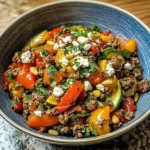 Mediterranean Ground Beef Stir-Fry