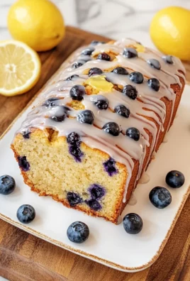 Meyer Lemon Blueberry Bread