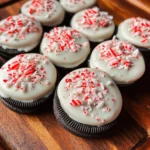 Peppermint Bark Oreos