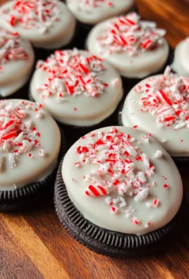 Peppermint Bark Oreos