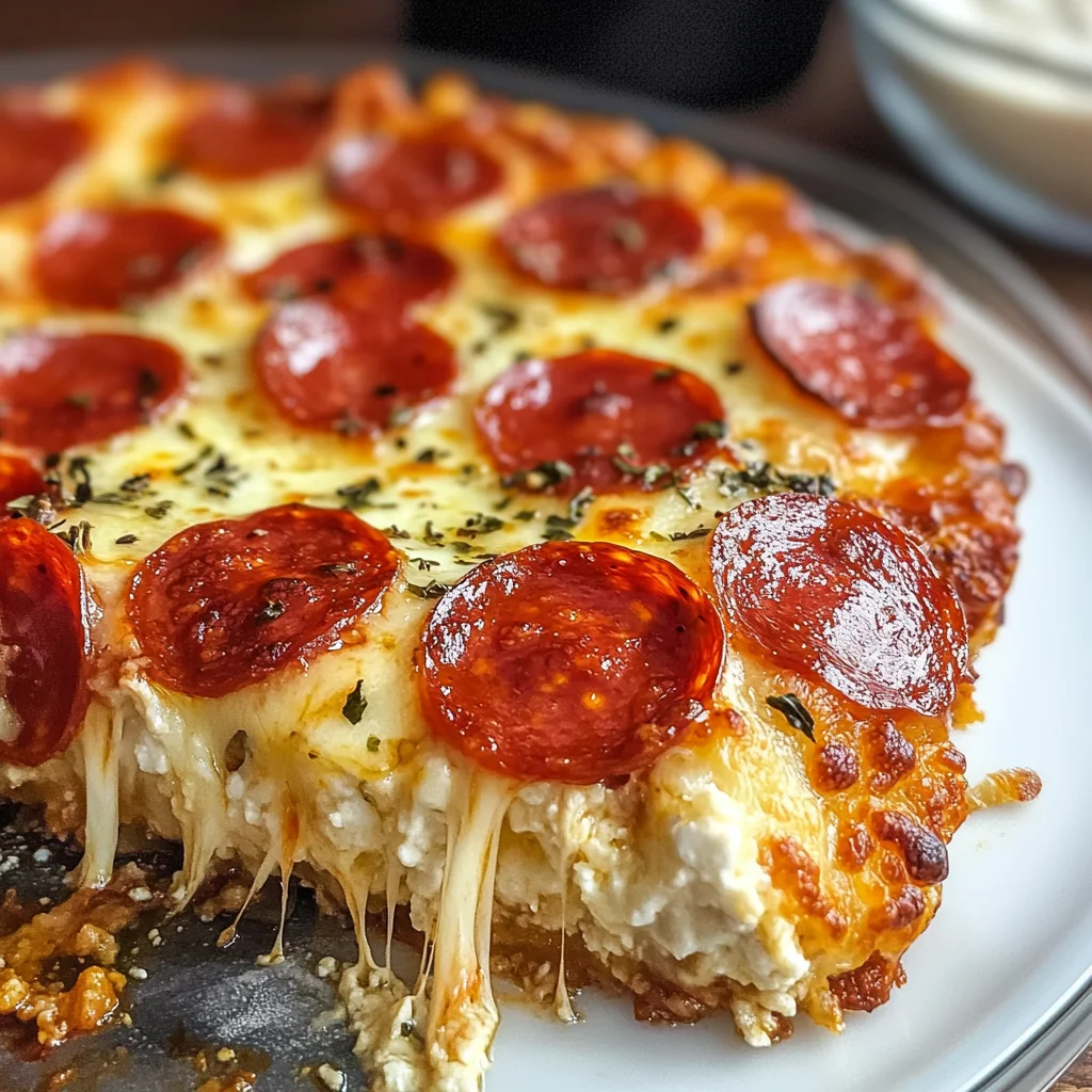 Pizza Style Cottage Cheese Bake – Easy Protein-Packed Dinner