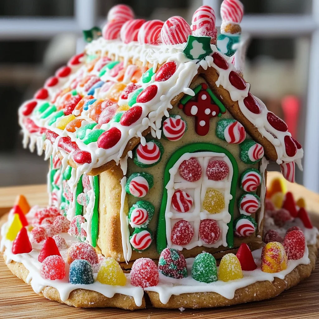 Pop Tart Gingerbread House