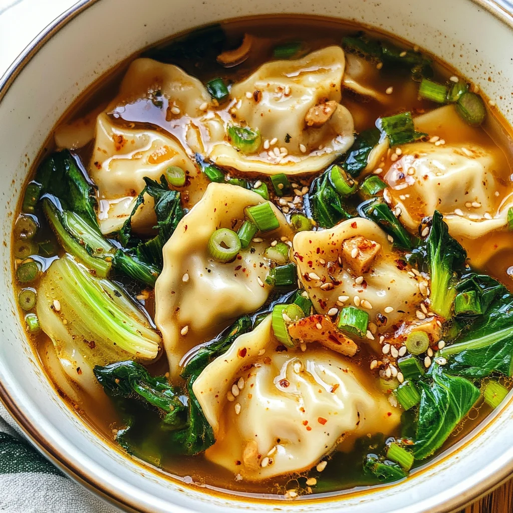 Potsticker Soup