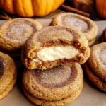 Pumpkin Cheesecake Cookies