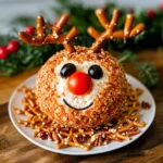 Rudolph Christmas Cheese Ball Recipe