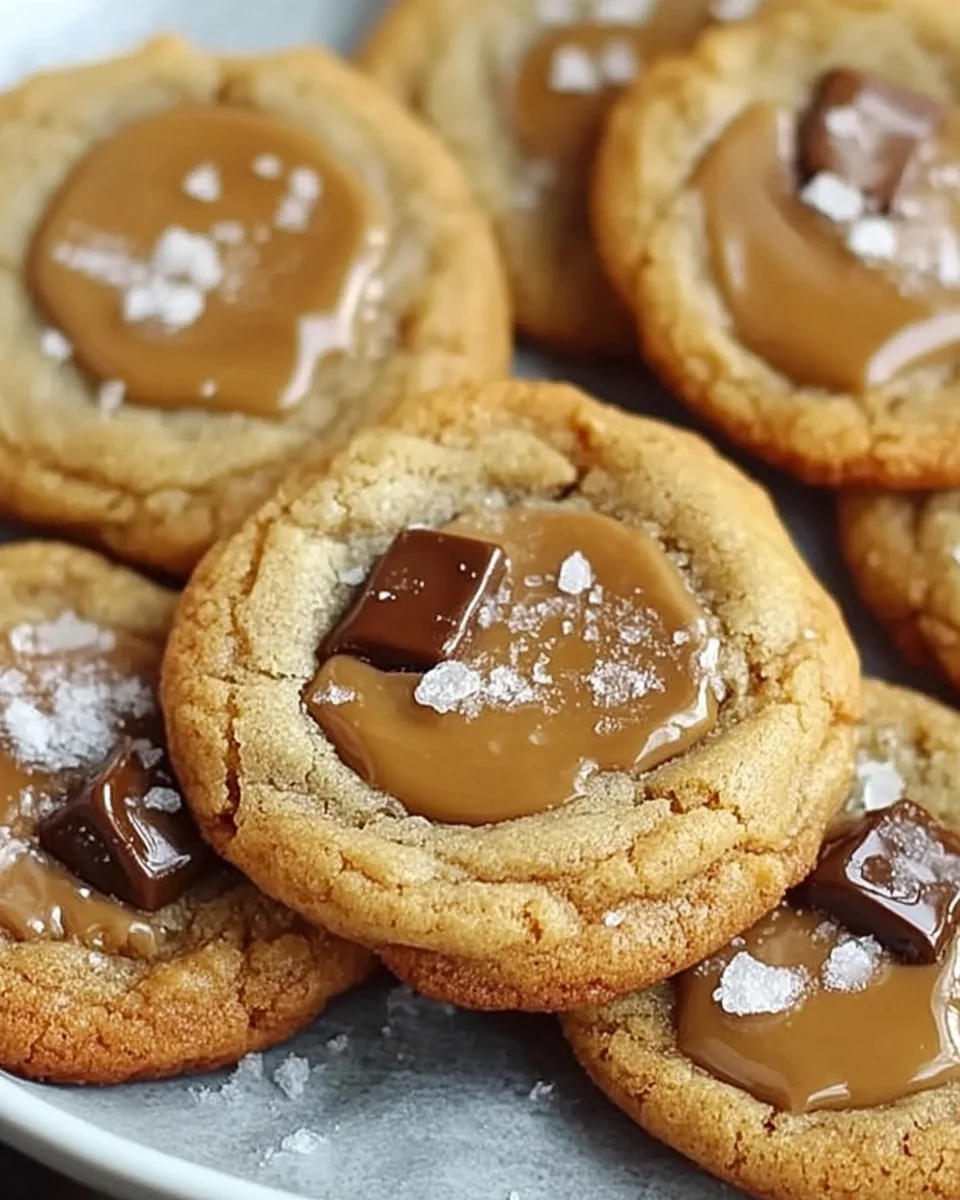 Salted Caramel Cookie Recipe