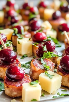 Sheet Pan Smoked Sausage Cranberry Bites