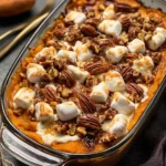 Southern Maple Sweet Potato Casserole