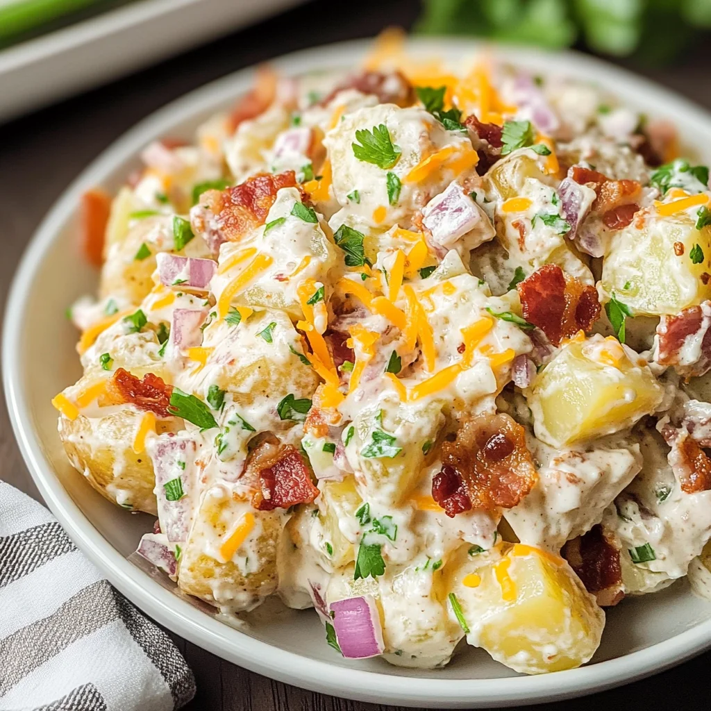 Steakhouse Potato Salad: A Creamy, Flavor-Packed Side Dish
