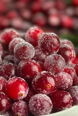 Sugared Cranberries Recipe